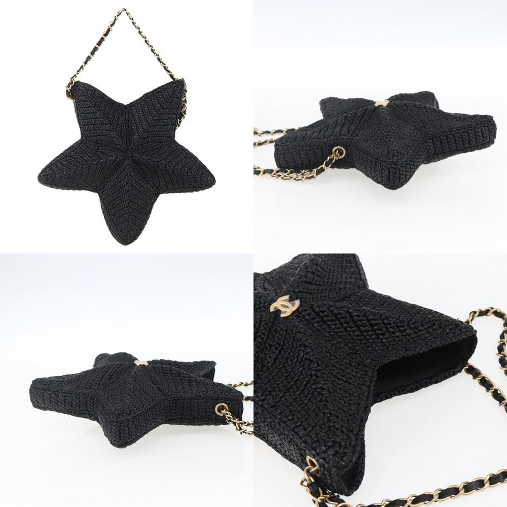 Chanel Chain Shoulder Bag Raffia - Picture 3 of 7